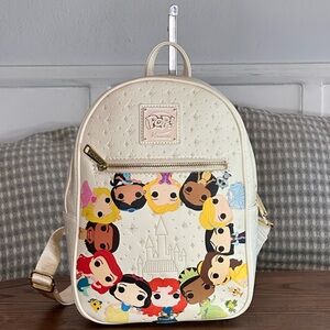 Loungefly Disney Funko Pop Princesses Mini Backpack